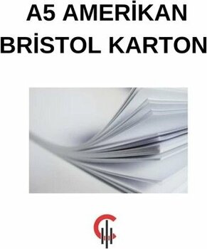 Çözüm Kağıt A5 Amerikan Bristol Karton 210 Gr 500 Adet