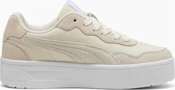 Puma Court Lally Skye Sd Kadın Günlük Sneaker Ayakkabı 40073501 Bej 37