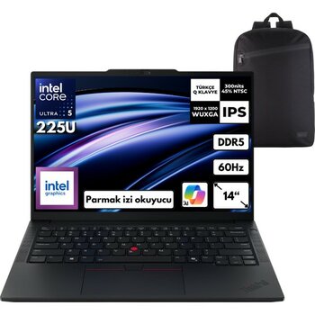 Lenovo Thinkpad E14 Gen7 Ultra 5-225U 48 -Gbddr5 512 GB Intel Graphics 14" Wuxga Freedos + Hmf Sırt Çantası 21SYS2BB60HMF19 - 48 GB