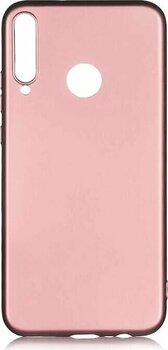 Noktaks - Huawei Uyumlu Huawei P40 Lite E - Kılıf Mat Renkli Esnek Premier Silikon Kapak - Rose Gold Sadece Kılıf Olsun