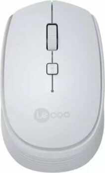 Lenovo Lecoo Ws202 1600 Dpi 4 Tuşlu Kablosuz Mouse Beyaz