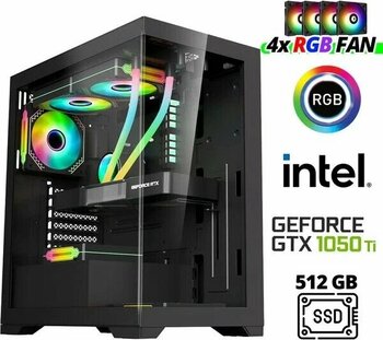 Xaser XSR983 Intel Core i7-4770 16GB RAM 512GB SSD Nvidia GeForce GTX1050 Ti 4GB Masaüstü Oyuncu Bilgisayarı