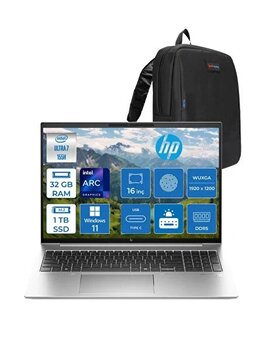 HP Elitebook 860 G11 Wolfpro 9970p1et42 Intel Ultra7-155h 16" 32 GB RAM 1 TB SSD Wuxga W11Pro Notebook - Zetta Çanta