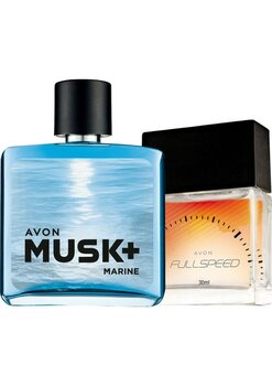 AvonMusk Marine 75 ml Erkek Edt+Avon Fullspeed 30 ml Erkek Edt
