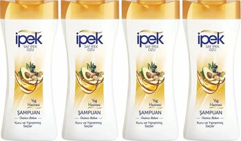 İpek İpek Şampuan 480 ml Kuru Ve Yıpranmış Saçlar 4 ADET