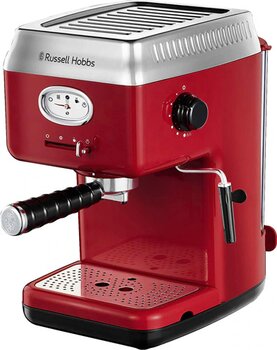 Russell Hobbs Retro 28250-56 Kırmızı Espresso Makinesi