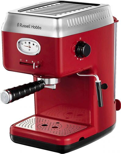 Russell Hobbs Retro 28250-56 Kırmızı Espresso Makinesi