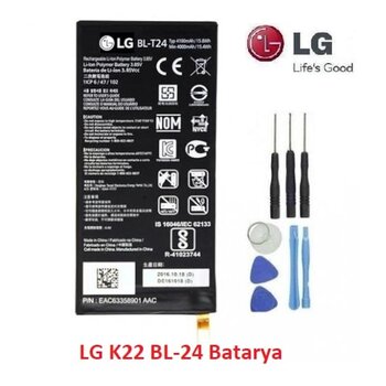 Lg X Power K220 Bl-T24 Batarya Pil Ve Tamir Seti
