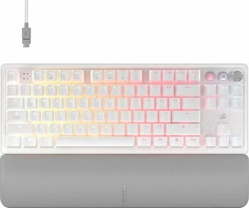 Corsair K70 Pro CH-911921G-TR Beyaz RGB TKL MGX V2 Switch Kablolu Mekanik Oyuncu Klavyesi