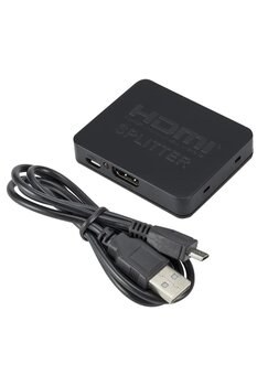 Alfais 4533 2 Port Hdmi Switch Splitter Ekran Çoklayıcı Çoğaltıcı