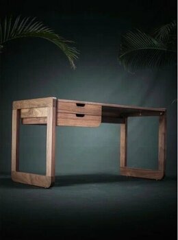 Şafak Mobilya Modern Rustik Masif 120 x 50 cm Çalışma Masası