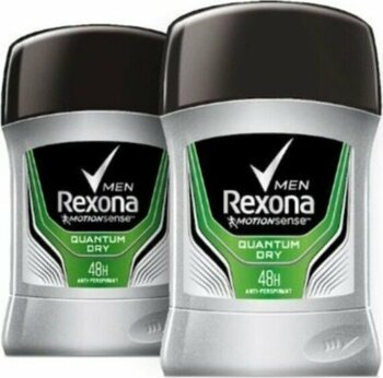 Rexona Quantum Dry Erkek Stick Deodorant 50 ml * 2 Adet