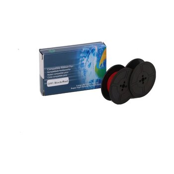Gr-1 Universal Daktilo Şerit (12.7mm*6m (kırmızı-siyah)