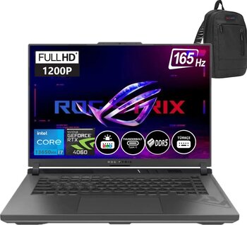 Asus Rog Strix G16 13. Nesil Intel I7-13650HX 32GB Ddr5 Ram 1tb SSD 8gb RTX4060 16 Inç Fhd + 165Hz WINDOWS11HOME Taşınabilir Bilgisayar BMG614JVN315714 + Zetta Çanta