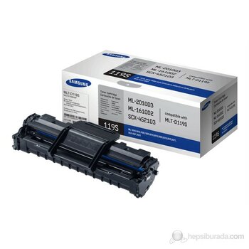 Samsung MLT-D119S 2000 Sayfa Kapasiteli Siyah Toner