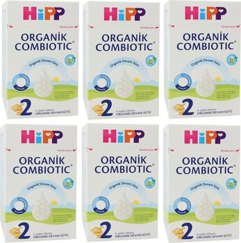 Hipp2 Organik Combiotic Devam Sütü 800 gr 6 Adet
