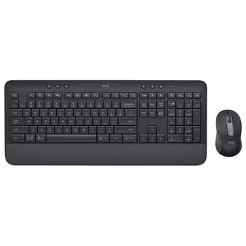 Logitech Mk650 Signature Kablosuz Q Klavye Mouse Seti (distribütör Garantili) Siyah