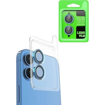Eco Port Apple Iphone 16 Raze Metal Kamera Lens - Lacivert