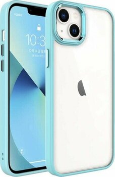 iPhone 14 Uyumlu Zıvo Krom Kapak-Yeşil - Yeşil