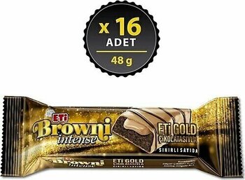 Eti Browni Intense Gold Kek 48 gr 16'lı
