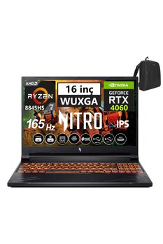 ACER Nitro V16 Amd R7 8845HS 32GB 1tb SSD 8GB/RTX4060 WIN11HOME 16\" 165Hz Wxuga IPS WNHQRUEY00326