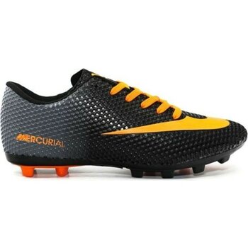 Walked 401 Siyah Turuncu Krampon Futbol Ayakkabısı 40-44 - 41