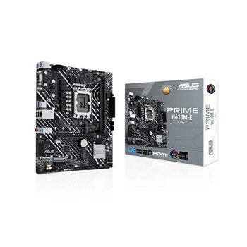 Asus Prime H610m-e-csm Intel H610 Lga1700 Ddr5 5600 DP Hdmı VGA Çift M2 Usb3.2 Aura RGB Matx Anakart