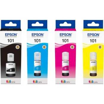 Epson 101 Mürekkep Set 4 Renk Cmyk