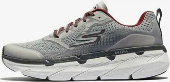 Skechers MAX CUSHİONİNG PREMİER-VANTAG gri bağcıklı 40 koşu ayakkabısı