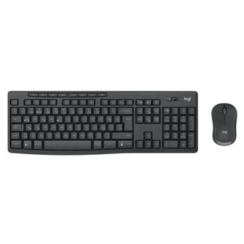 Logitech Mk370 Türkçe Kablosuz Kurumsal Siyah 920-012074 Q Klavye+Mouse