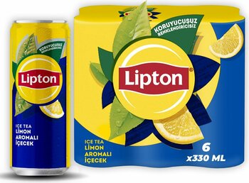 Lipton Ice Tea Limon Kutu 6 x 330 Ml