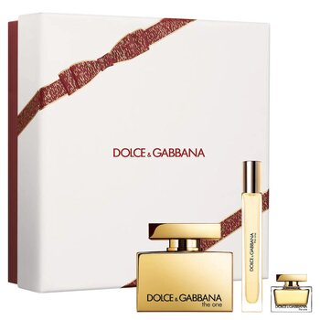 Dolce Gabbana The One Gold Intense Edp 75 Ml + Edp 10 Ml + Edp 5 Ml