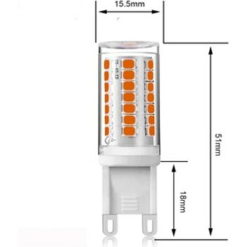 Cata 3 W G9 LED Kapsül Ampul CT-4249 - Günışığı - Gün Işığı