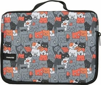 Moserini Catlantis Turuncu Apple iPad Air 6. nesil Uyumlu Kumaş Tablet Çantası