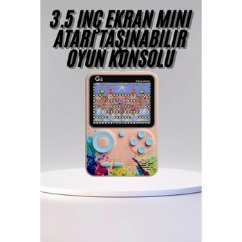 MiraLive Game Box Mini 500 Adet Retro Oyun Taşınabilir Oyun Konsolu - 1