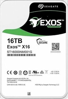Seagate Exos X18 ST16000NM001J 16 TB 7200 RPM Harddisk
