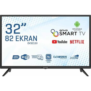 Onvo 32Ov60001 32'' 82 Ekran Uydu Alıcılı Hd Android Smart Led Tv