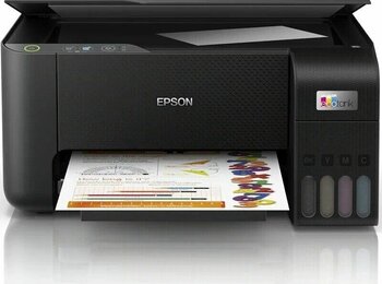 Epson Ecotank L3210 Renkli USB Çift Taraflı Yazdırma Renkli Baskı Çok Fonksiyonlu Tanklı Yazıcı