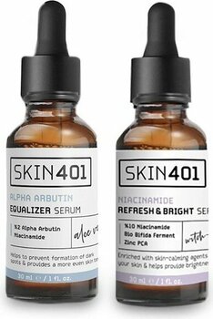 Skin401 Koyu Leke ve Siyah Nokta Serum Seti 2 Adet 30 ml Tüm Cilt Tipleri için Etkili