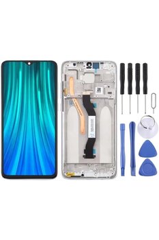 indirimplus Redmi NOTE 8 PRO Lcd Ekran Dokunmatik Full Çıtalı Silver (Çift Hatlı)