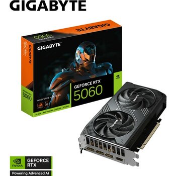 Kaia Life Gıgabyte GV-N5060WF2MAX Oc-8gd, RTX5060, Wındforce Max Oc, 8gb, Gddr7, 128BIT, 2 Fanlı, 1xhdmı, 3xdp, Gamıng Ekran Kartı