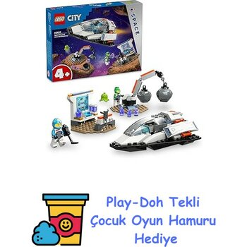 LEGO City Uzay Gemisi ve Asteroit Keşfi 60429-4 Yaş ve Üzeri Çocuklar Için Uzay Laboratuvarı Içeren Yaratıcı Oyuncak Yapım Seti (126 Parça) + Play-...