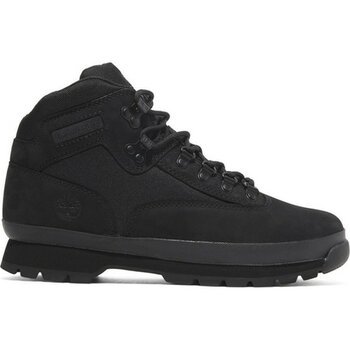 Timberland Deri + Tekstil Siyah Erkek Bot Euro Hiker Mıd Lace Up Boot - 43