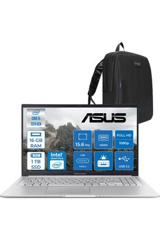 ASUS Vivobook 15 X1502VA Core I5 13420H 16GB 1tb SSD Freedos 15.6\" Fhd WNJ870F08 +ZETTAÇANTA