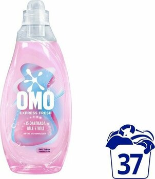Omo Express Fresh Sensitive Beyaz ve Renkliler Sıvı Çamaşır Deterjanı 1480ML X1 - 1,48 lt