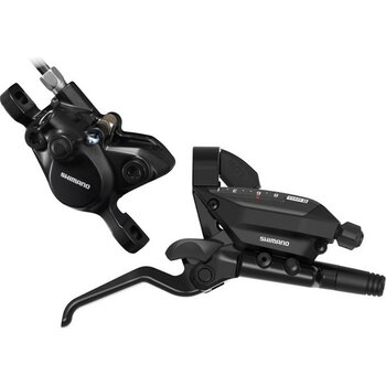 Shimano ST-EF515+BR-MT200 Hidrolik Disk Fren Vites Seti 3X8V - Siyah