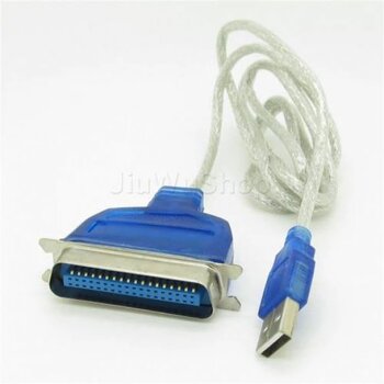 Usb To Lpt Paralel Yazıcı Kablosu Chipli Ieee 1284
