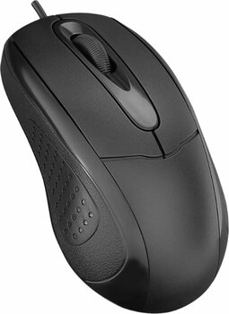 Everest Usb Kablolu Siyah Mouse Modern Tasarım Usb Siyah Mouse 150cm Kablo Uzunluk 1000 Dpı