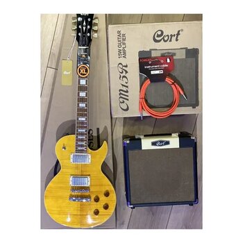 Cort CR250ATA Antique Amber Elektro Gitar