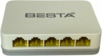 Besta Bst-05 5 Port 10/100 Mbps Ethernet Switch